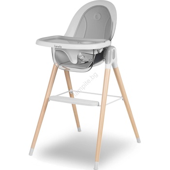 Lionelo - Детски стол за хранене 2 в 1 MONA Stone (LN0355)