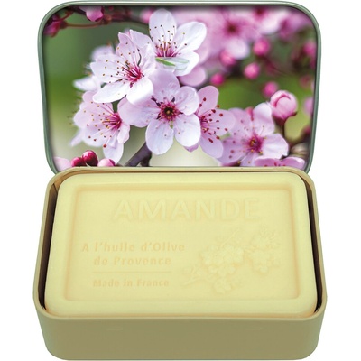 Esprit Provence Tuhé mydlo v plechovke Mandľový kvet 120 g