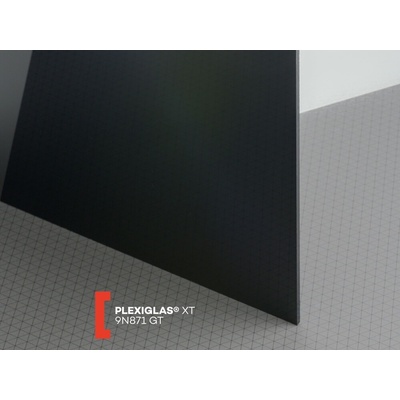 Röhm Plexisklo Plexiglas XT 3 mm 9N871 1520 x 2050 mm čierne 1 ks