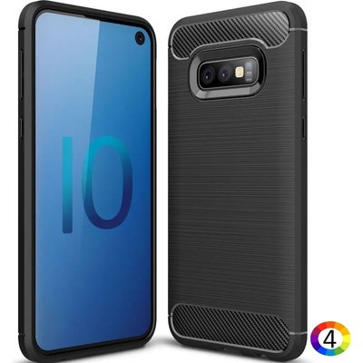 Samsung Galaxy S10e Carbon Fiber Калъф и Протектор