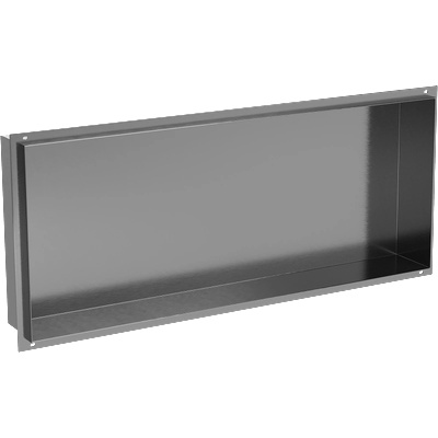 Mexen X-Wall-NR нишева полица без яка 75 x 30 см, четкано сиво - 19E1753010 (19E1753010)