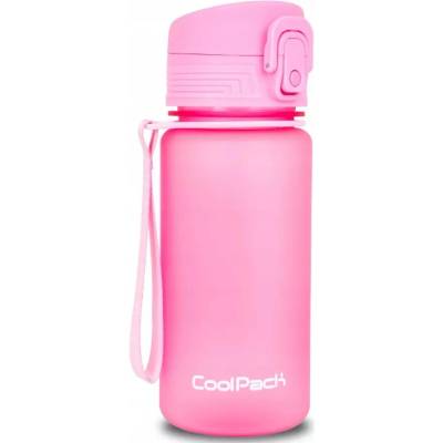 CoolPack fľaša na pitie ružová hladká 400 ml