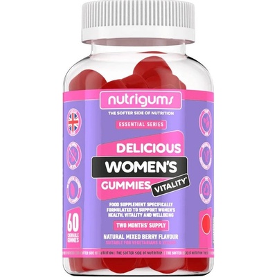 Nutrigums Limited Womens Vitality gummies 60 kusů želé