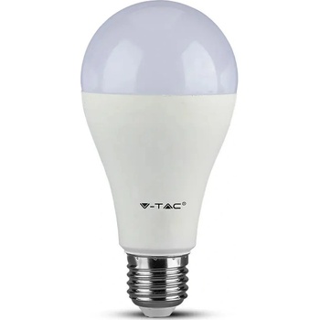 V-TAC LED žiarovka E27, 17W, 1521lm, A65, stmievateľná, Samsung chip, Denná biela 4000K