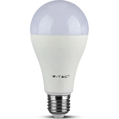 V-TAC LED žiarovka E27, 17W, 1521lm, A65, stmievateľná, Samsung chip, Studená biela 6400K