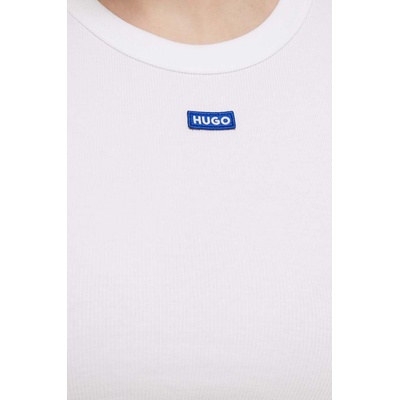 HUGO Blue тениска дамска от памук с еластан Baby Tee_B (50510749)