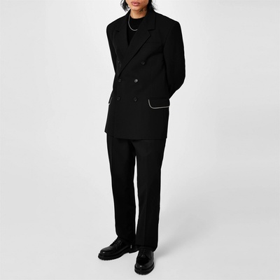 OFF WHITE Яке OFF WHITE Men's Zipped Lightweight Coach Jacket - Black Black