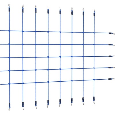 vidaXL Síť na šplhání 200 x 150 cm modrá