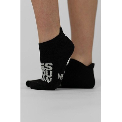 Nebbia “HI-TECH” crew ponožky YES YOU CAN čierna