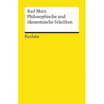 Philosophische und konomische Schriften Marx KarlPaperback