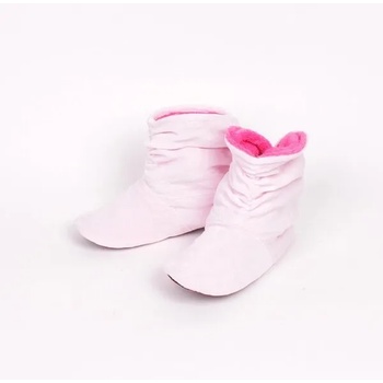 Image 1 of Топли и удобни розови дамски пантофи подплатени с полар