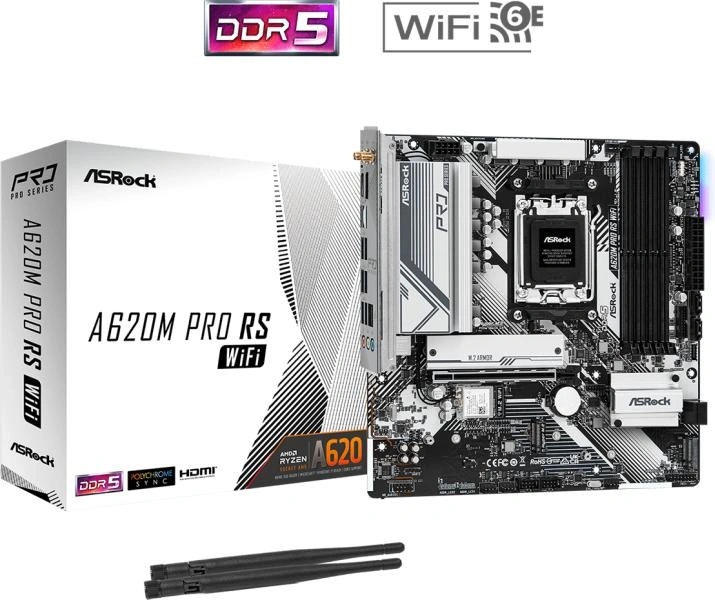 ASRock A620M Pro RS WIFI