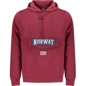 Norway 1963 Мъжки суитшърт с цип norway 1963, Размер xl, Цвят Лилав (849429_vimerlot)