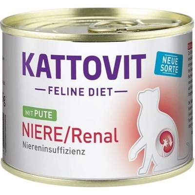 KATTOVIT Niere / Renal консервирана храна за бъбреци с пуйка 185 г