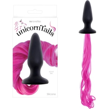 Image 1 of Анален плъг, опашката на еднорога - Unicorn Tails, Pink (NSTOYS0527)