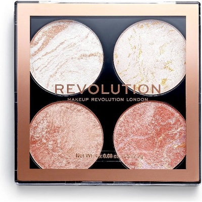 Makeup Revolution Cheek Kit Take a Breather Палитра 2, 2gr