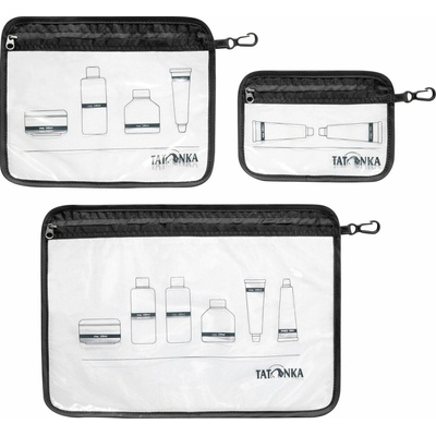 Súprava taštičiek Tatonka Zip Flight Bag Set black