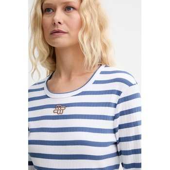 MUNTHE Памучна блуза с дълги ръкави munthe pote (252110225264)