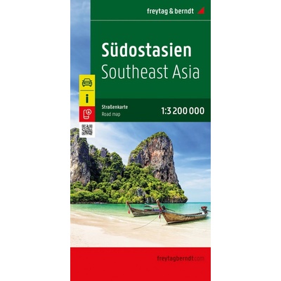 Jihovýchodní Asie 1:3 200 000 / automapa