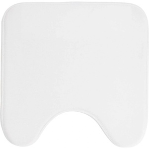 douceur d'intérieur Бял килим за баня WC 45x45 cm Vitamine - douceur d'intérieur (6GMB268BC)