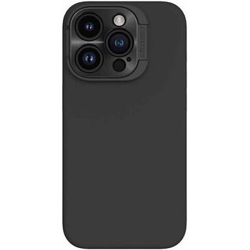 Nillkin LensWing Magnetic Hard Case - силиконов (TPU) калъф с MagSafe и поставка за iPhone 15 Pro (черен)