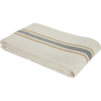 OYOY Linu покривка за маса, 140 x 200 см, бежово-сива (L301264)