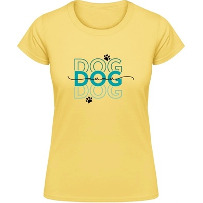 Akciové Dámske Tričko Soft Style Gildan Diazjn DOG DOG DOG mama Daisy
