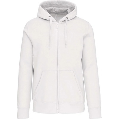 Kariban k444 / Суитшърт с качулка и цип - бял 4xl (20k44400114)
