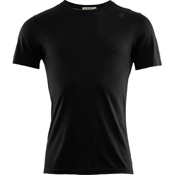 Aclima Мъжко мериносово термобельо Aclima Lightwool Undershirt Tee Merino base layer - Jet Black (015-1267-0114)