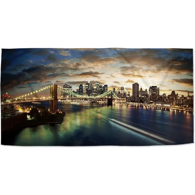 Sablio Ručník s potiskem Brooklynský most 50 x 100 cm
