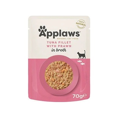 Applaws Cat kapsa Adult Broth tuňák s krevetami 70 g