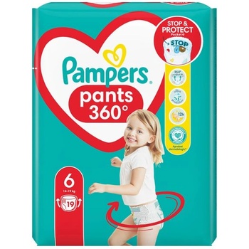Image 1 of Pampers Гащички Pampers Pants 6 (14-19 кг. ) - 19 броя
