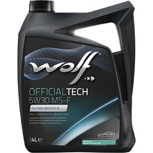 Wolf OFFICIALTECH 5W-30 MS-F 4 l