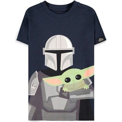 The Mandalorian Boys Short Sleeved T shirt
