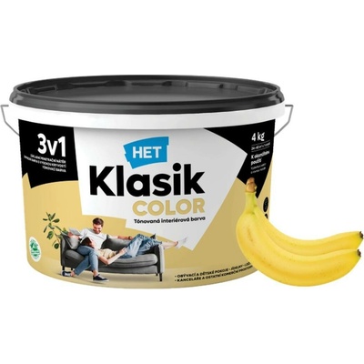 HET Klasik Color 3v1 - 8kg, KC0637 Žlutý banánový