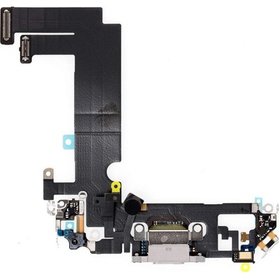 AppleKing nabíjecí a audio flex konektor pro iPhone 12 mini - bílý