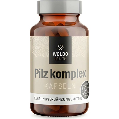 WoldoHealth Komplex vitálnych húb 120 kapsúl