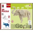 Marabu 3D puzzle „slon“ 27ks