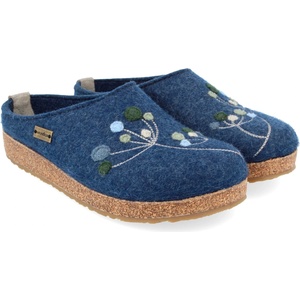 Haflinger Дамски пантофи Haflinger Women's Grizzly Amaya Slippers - Jeans - размер 42 (EU) (126-0665-0117)