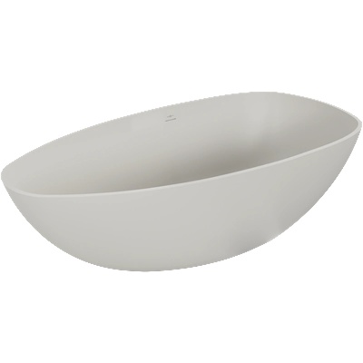 Mexen Imola свободностояща вана от конгломерат 150 x 77 cm, бетон мат - 57281507661 (57281507661)