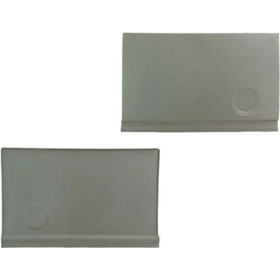 OPRAVNÝ PLECH DVEŘÍ ZADNÍ PRAVÝ DVOJITÉ ZADNÍ DVEŘE VOLKSWAGEN TRANSPORTER (T4)/CARAVELLE/MULTIVAN, 07.90-03.03 POLCAR