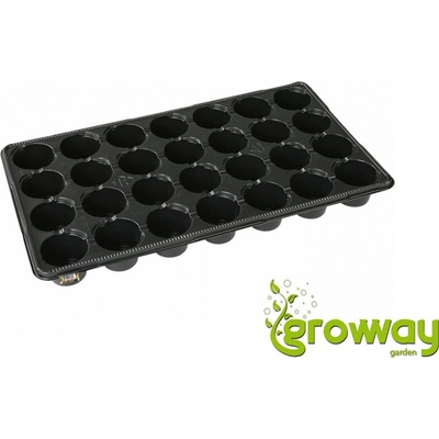 NOHEL GARDEN 66029čr Sadbovač MINI JP plastový černý d6 cm 28ks