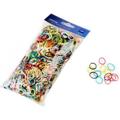Silikonové gumičky mix barev 100g