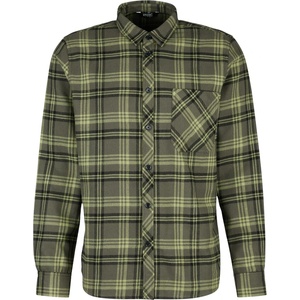 Stoic Мъжка риза с копчета Stoic MMXX. Nacka Flanel Shirt - Dark Olive / Multi (033-2941-0311)