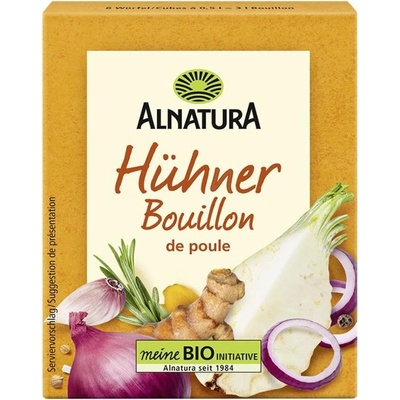 Alnatura Bio kuřecí vývar 6 x 11 g