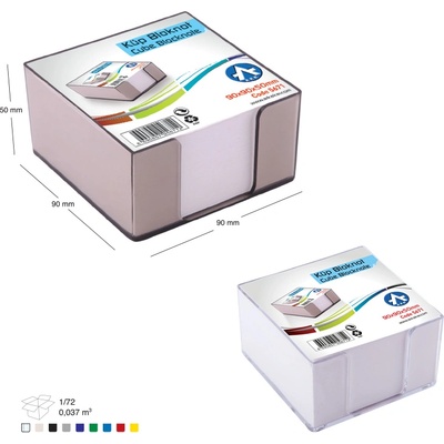 ARK Поставка с хартиено кубче Ark 5671 ниска 90/90/50 мм