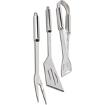  Комплект аксесоари за барбекю Ziel Grill - 3 части, Неръждаема стомана (3532062)