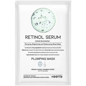 Ootd beauty Retinol Serum Plumping Mask - Анти-Ейдж Маска за Лице 1бр/25g