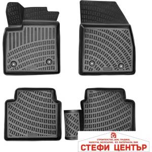 Rizline Гумени стелки RizLine съвместими с Ford Focus 4 (2018+) HB/STW (5153128) - steficenter