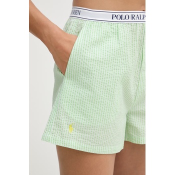 Ralph Lauren Късо долнище на пижама дамско от памук (4P0783)